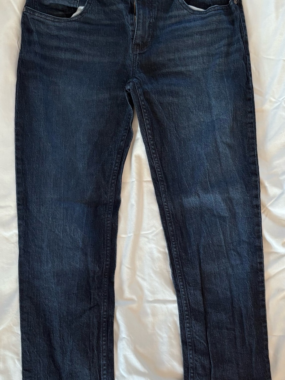 INC International Concepts Men's Dark Wash Slim Straight Jeans